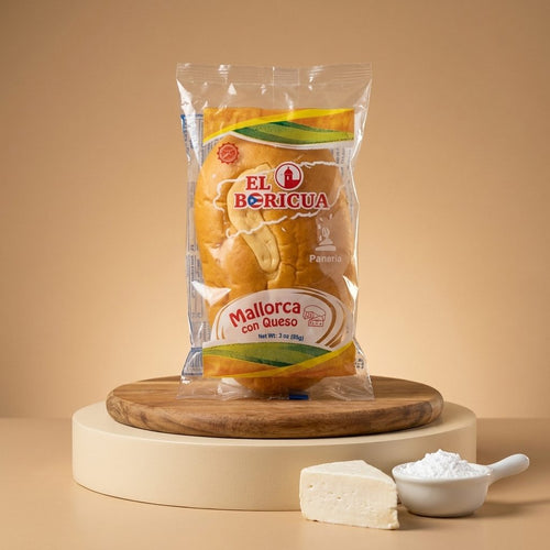 El Boricua – Mallorca con Queso | Pan Dulce Tradicional Puertorriqueño