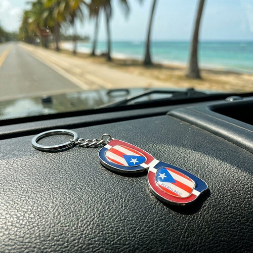 Souvenirs de Puerto Rico - Llaveros de Metal (Variedad de Estilos)