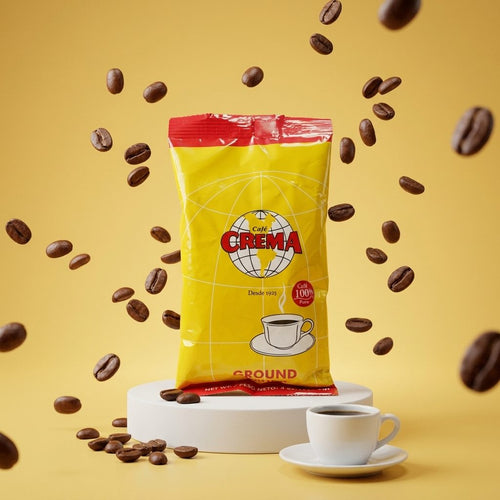 Café Crema Molido 100% Puro / 4ozm0
