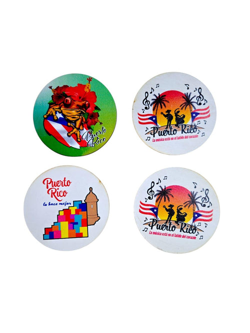 Souvenir de Puerto Rico- Puerto Rico Coaster