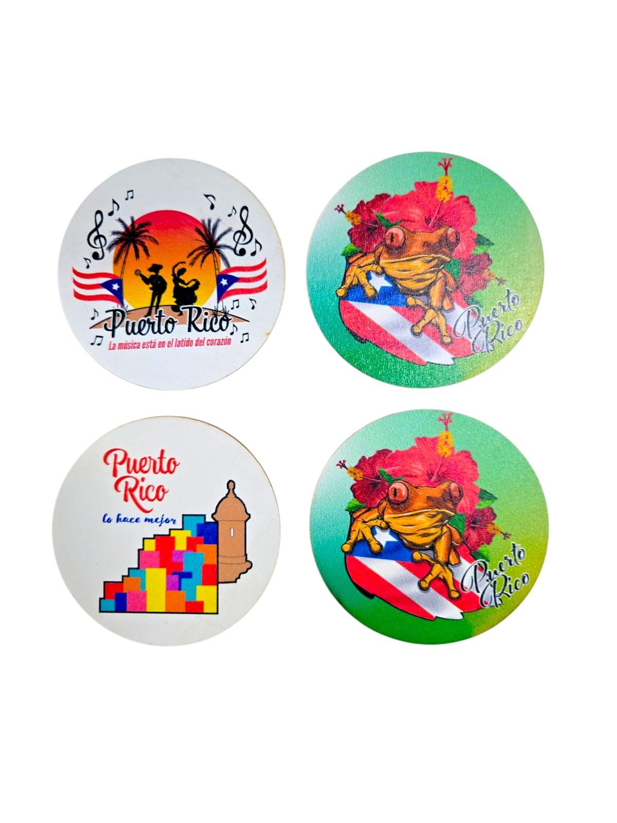 Souvenir de Puerto Rico- Puerto Rico Coaster