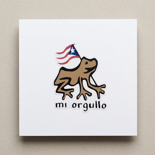 Souvenirs de Puerto Rico - Stickers (Orgullo Boricua) *NO INCLUYE EL VASO*