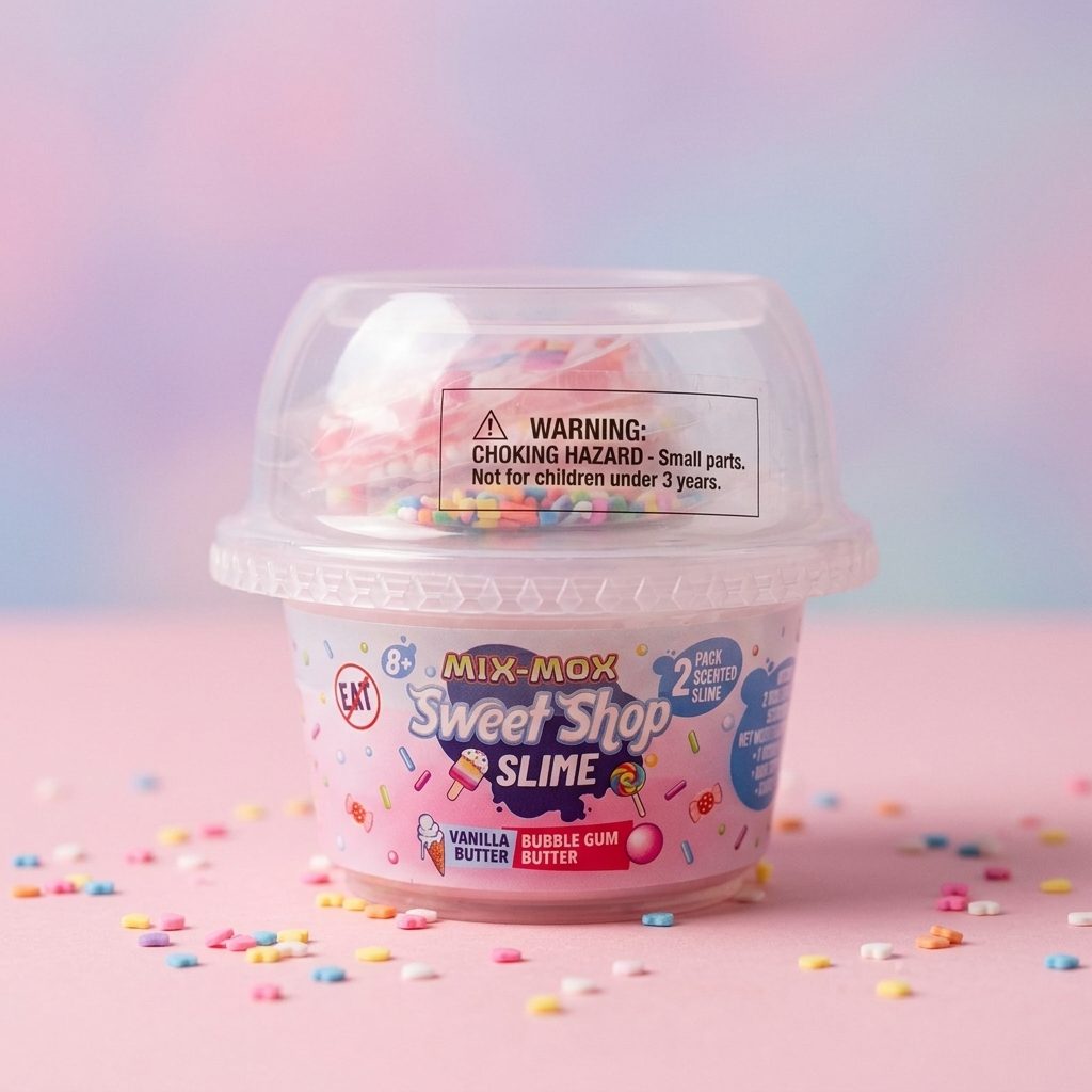 Mix Mox Fruit Market Slime - Slime con Decoraciones