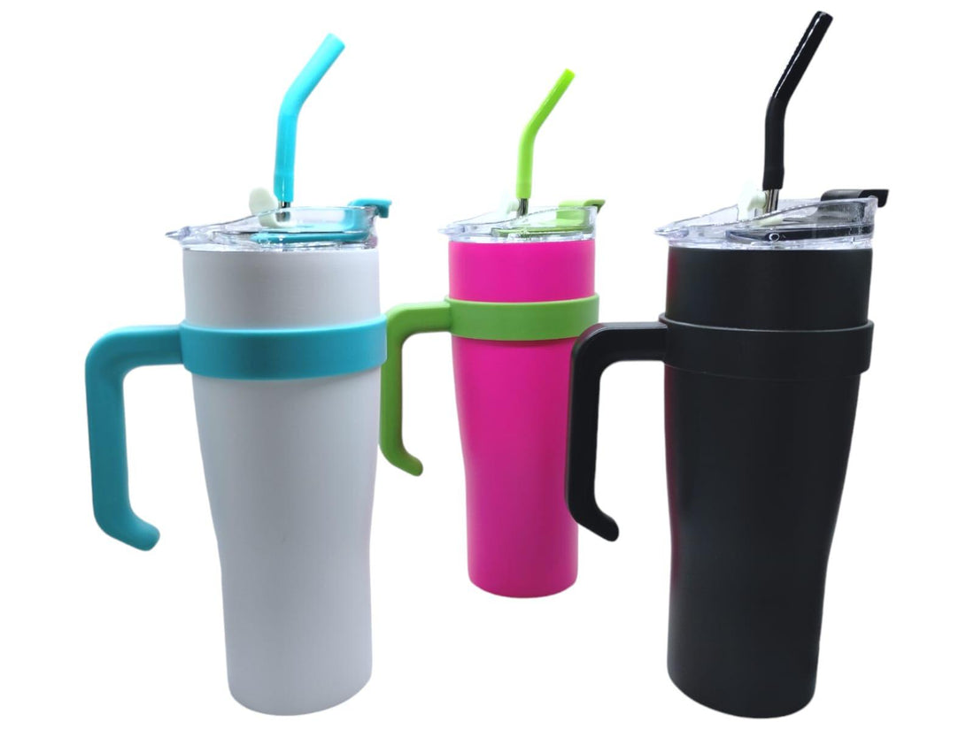 40oz Insulated Straw Cups