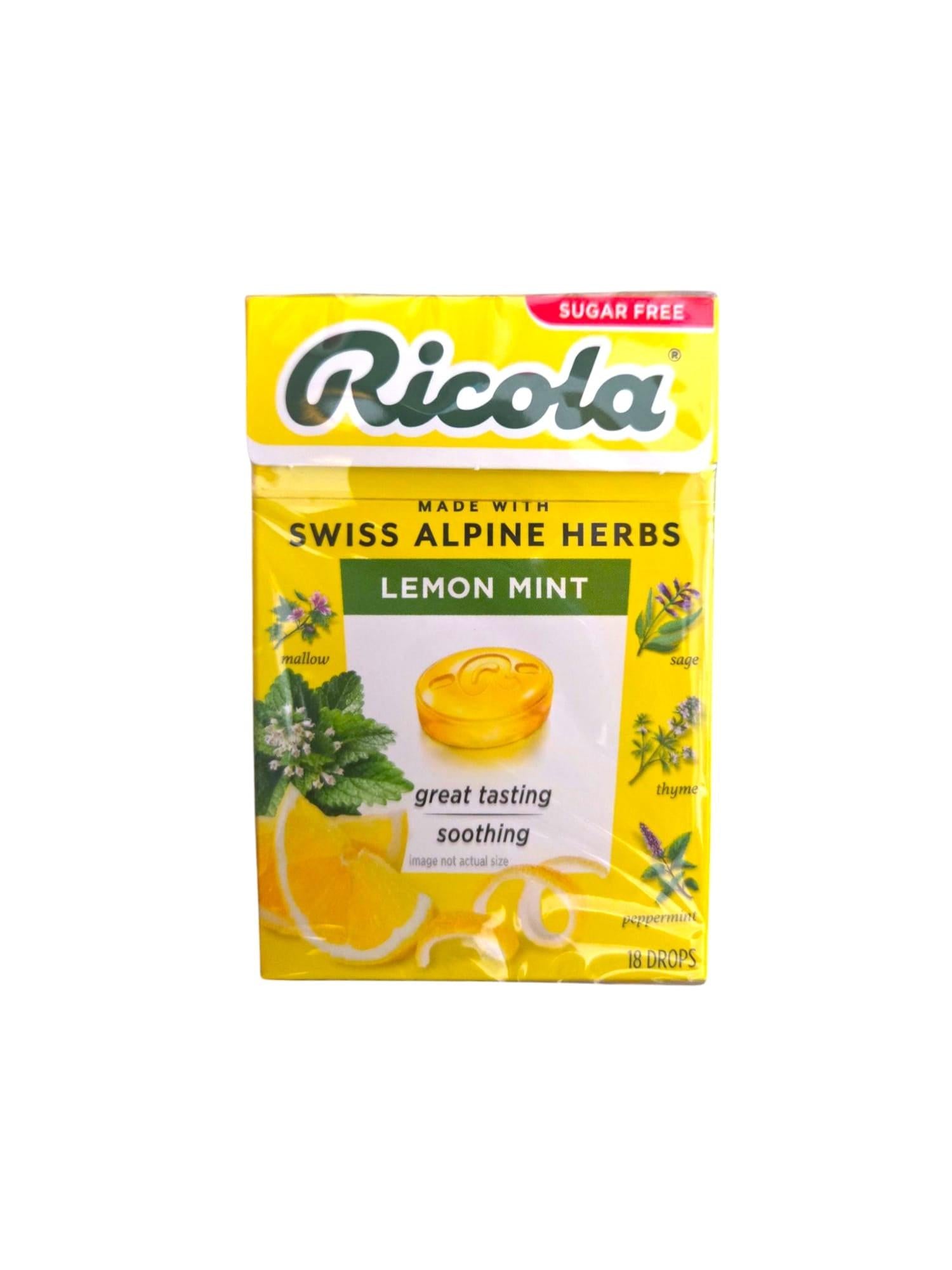 Ricola Berry Medley, Ricola Lemon Mint
