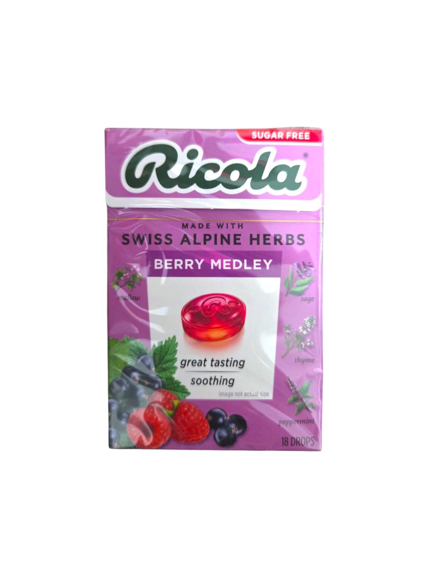 Ricola Berry Medley, Ricola Lemon Mint