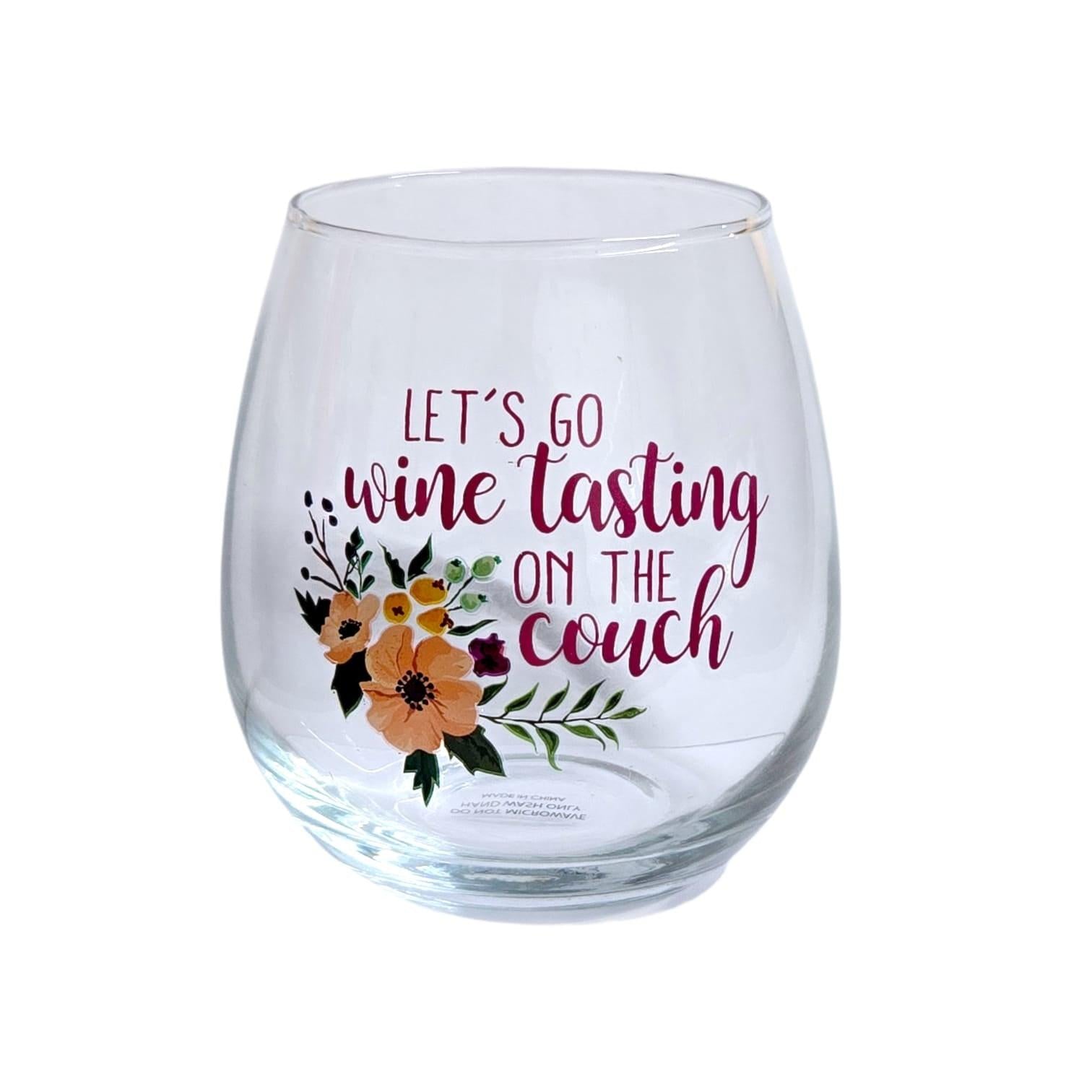 Souvenir de Puerto Rico- Printed Wine Glass Décor