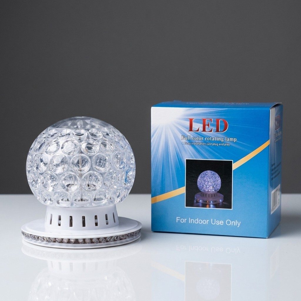 LED Full Color Rotating Lamp A