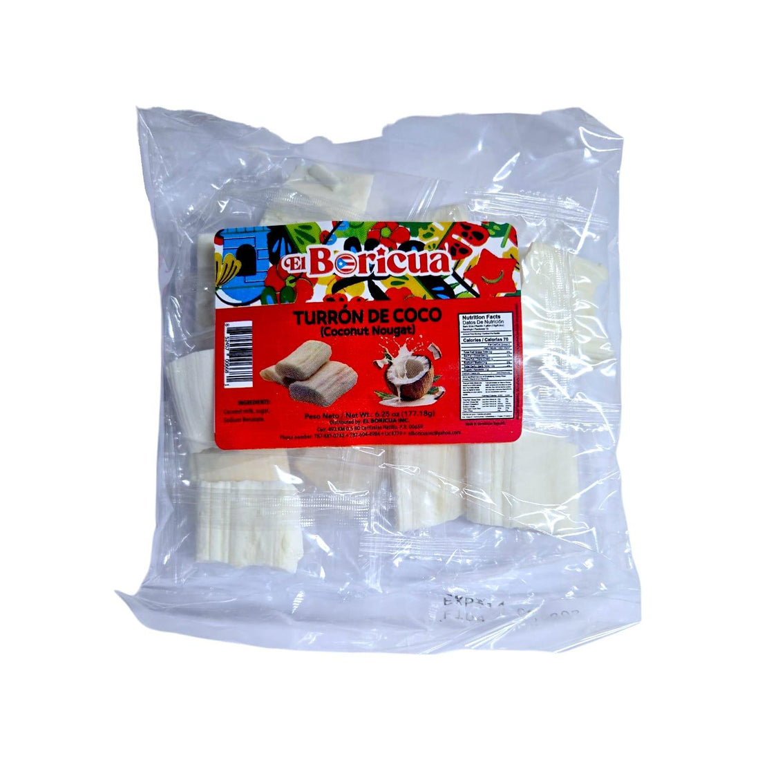 Oro Candy- Turrón de Coco.