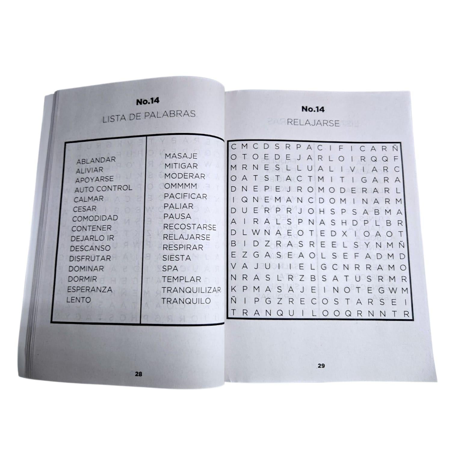 Sopa de Letras – Libro de Pasatiempos | Diversión y Ejercicio Mental.