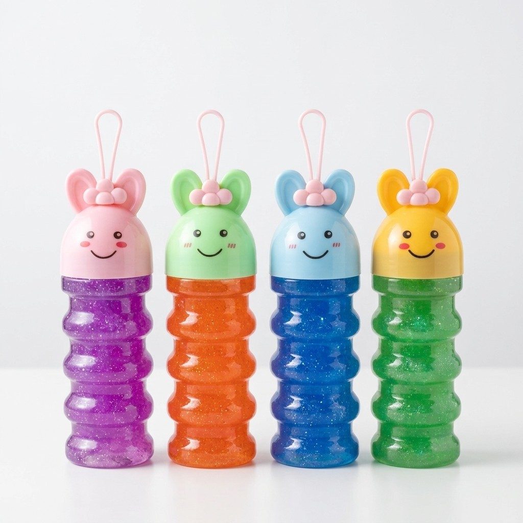 Bunny Slime Glitter Bottle