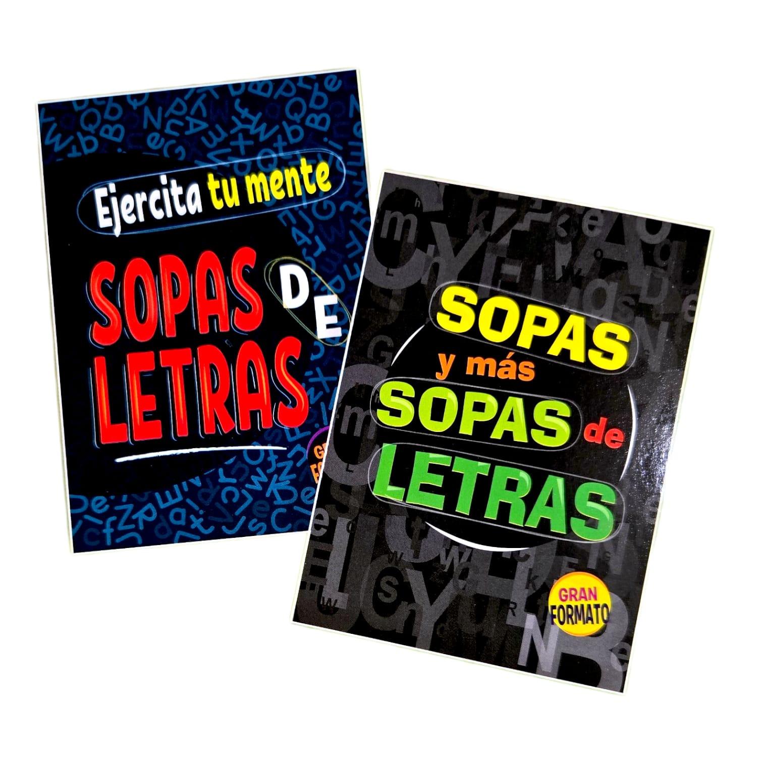 Sopa de Letras – Libro de Pasatiempos | Diversión y Ejercicio Mental.