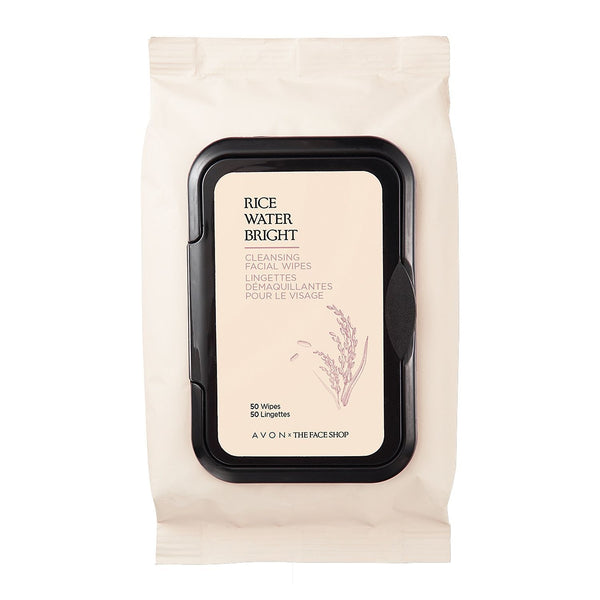The Face Shop Rice Water Bright - Cleansing Facial Wipes