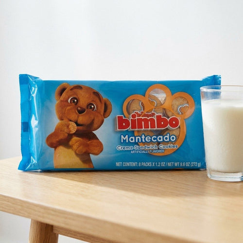 Bimbo Puerto Rico ¡Sabor al Rescate! Galletas de Sandwich de Crema MANTECADO 8pck