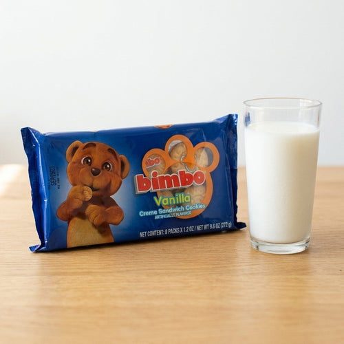 Bimbo Puerto Rico ¡Sabor al Rescate! Galletas de Sandwich de Crema VANILLA 8pck