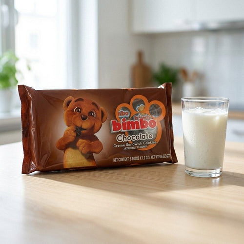 Bimbo Puerto Rico ¡Sabor al Rescate! Galletas de Sandwich de Crema CHOCOLATE 8pck