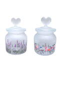 MD Lavender Flowers Canister with Lid