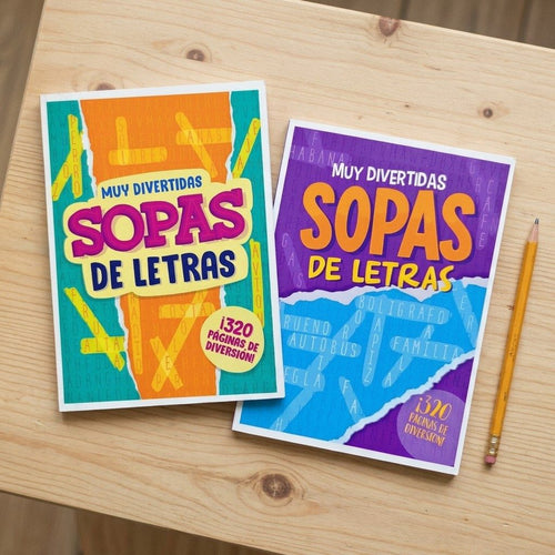 Sopa de Letras – 320 Páginas de Diversión | Libro de Entretenimiento