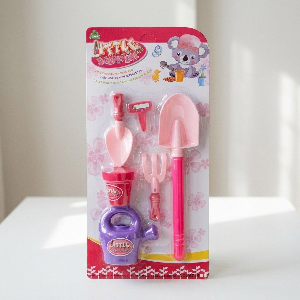 Little Gardeners – Set de Jardinería en Tonos Rosas
