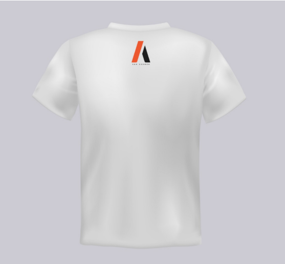 Atléticos de San German - Camiseta Blanca / Logo ''A'' (Size Variados-Adulto)
