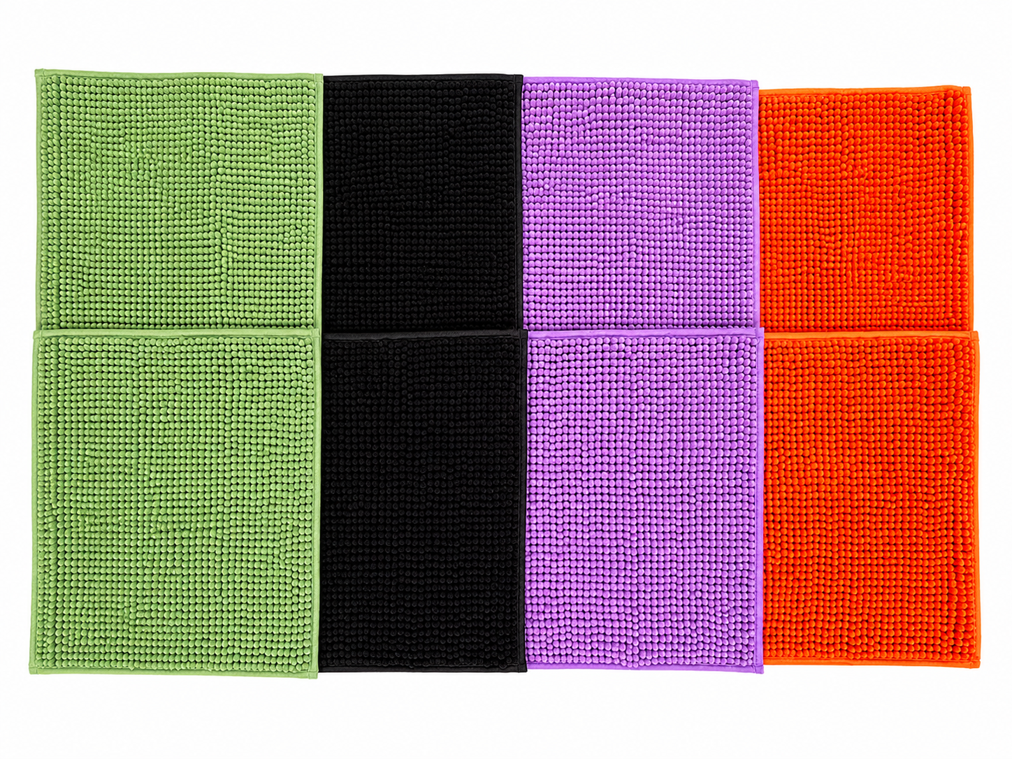 Chenille Bath Mat Set – 2 Piece Fall/Halloween Collection
