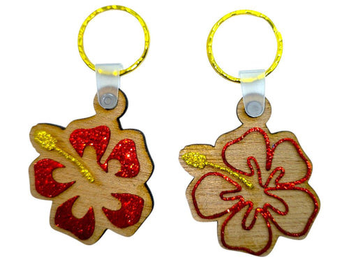 Puerto Rican Craft - Poppy Keychain