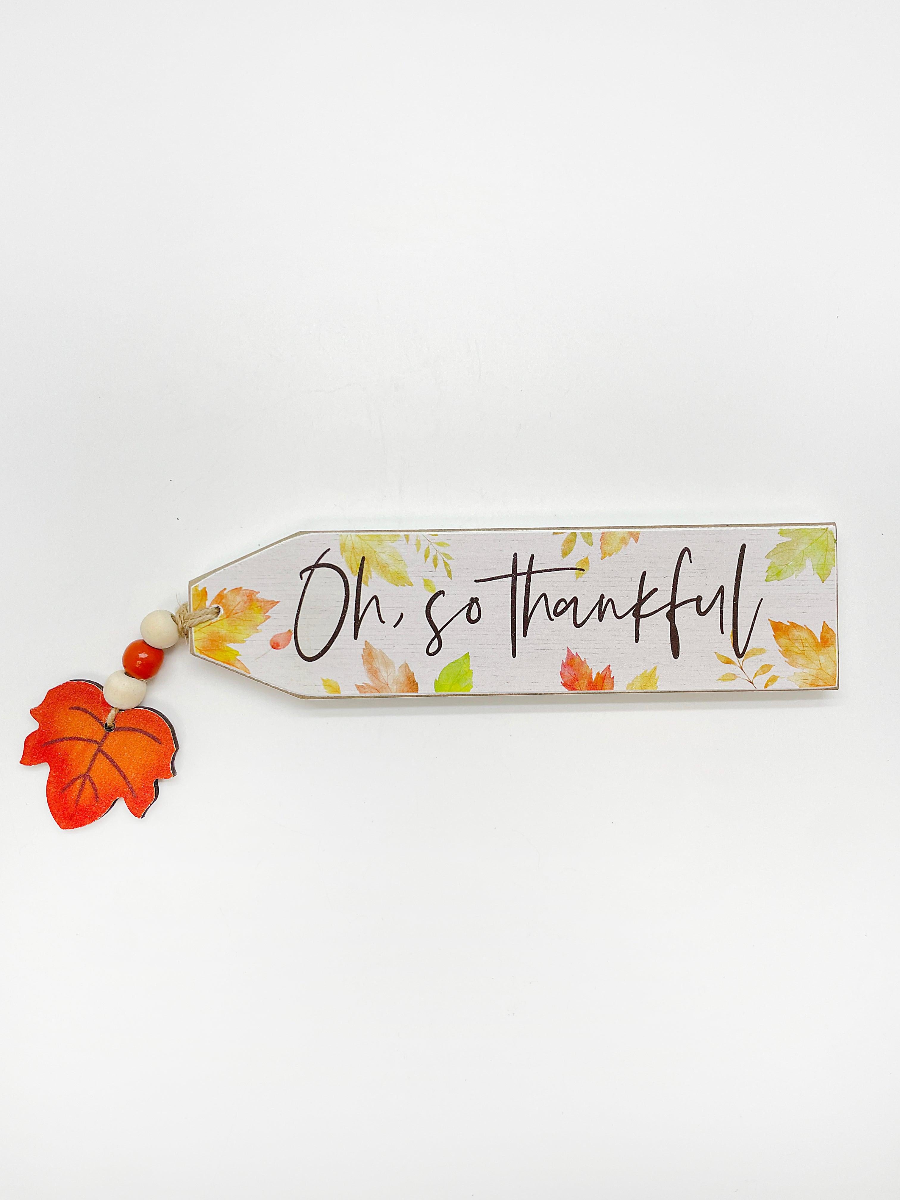 Otoño - Wooden Table Plaque | Horizontal Decor