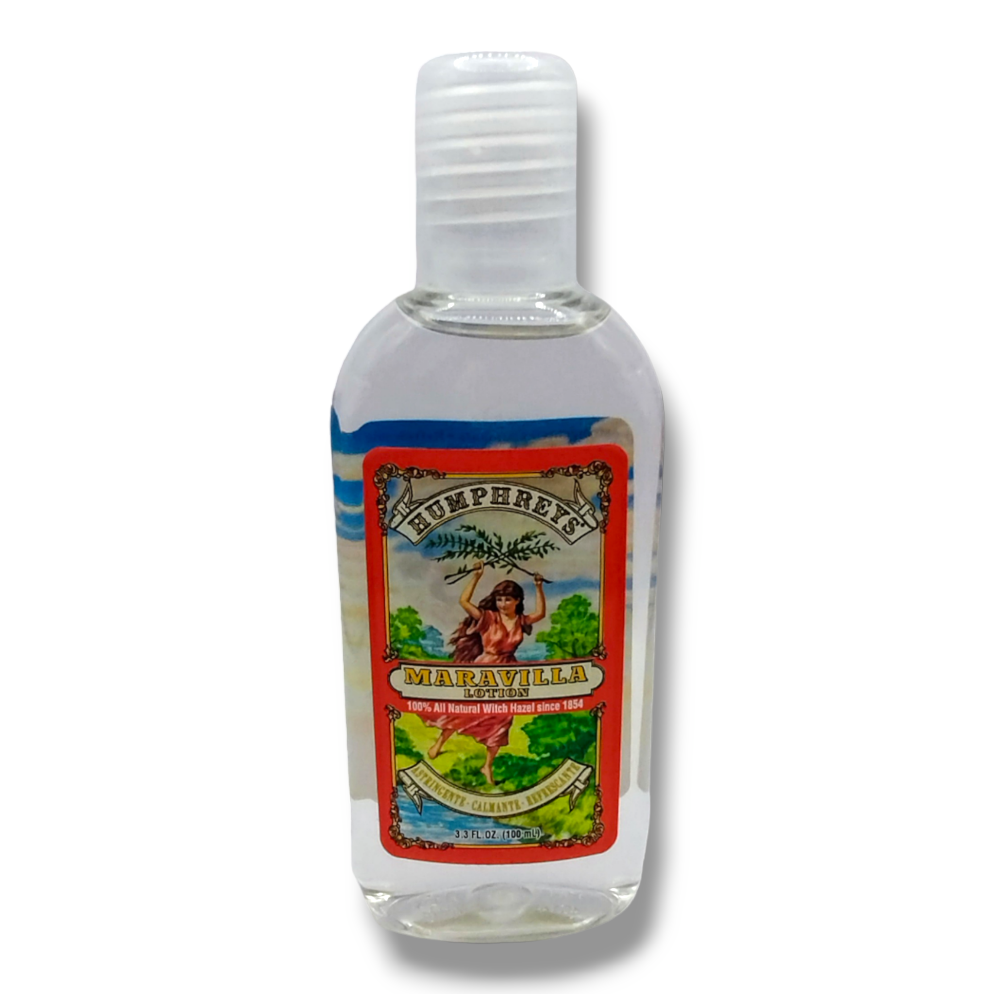 El Agua Maravilla de tamaño de viaje de 3.3oz es perfecta para llevar contigo a todas partes.