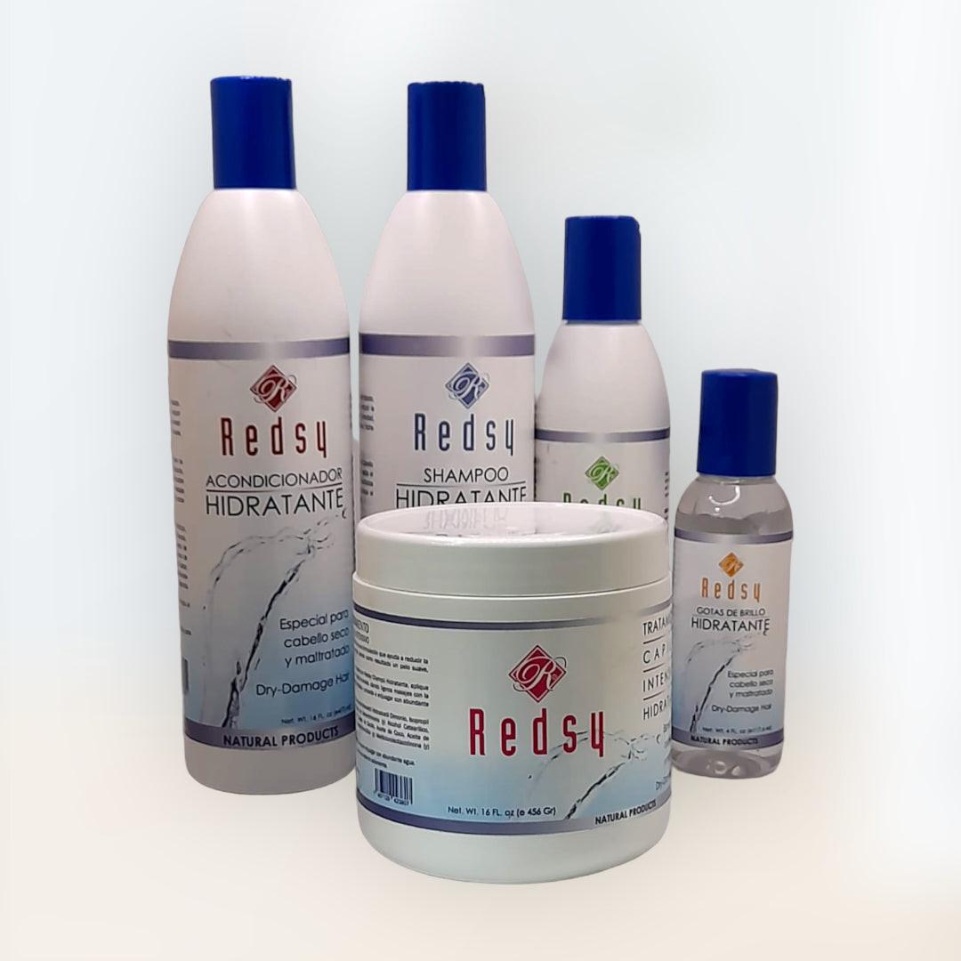 REDSY Moisturizing Line with Natural Products for Dry and Damaged Hair