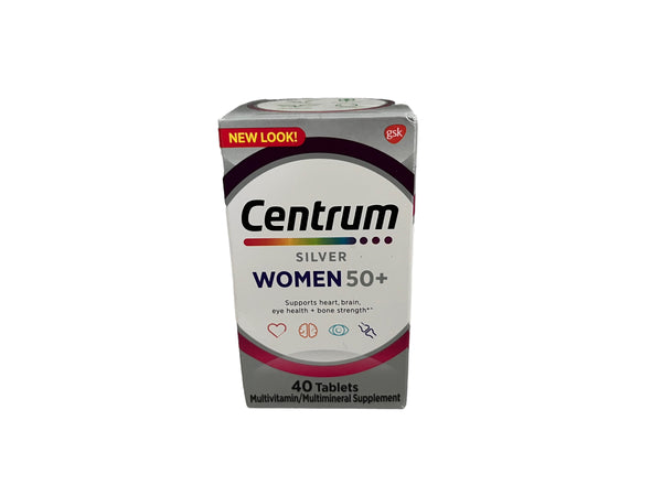 Centrum Silver - 50+ Women Multivitamin (40 Tablets)