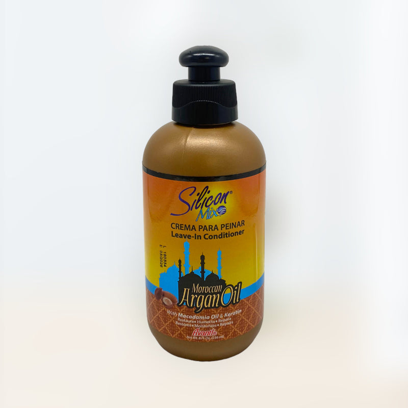 Silicon Mix - Crema Para Peinar Moroccan Argan Oil (Con Aceite de Macadamia y Queratina)