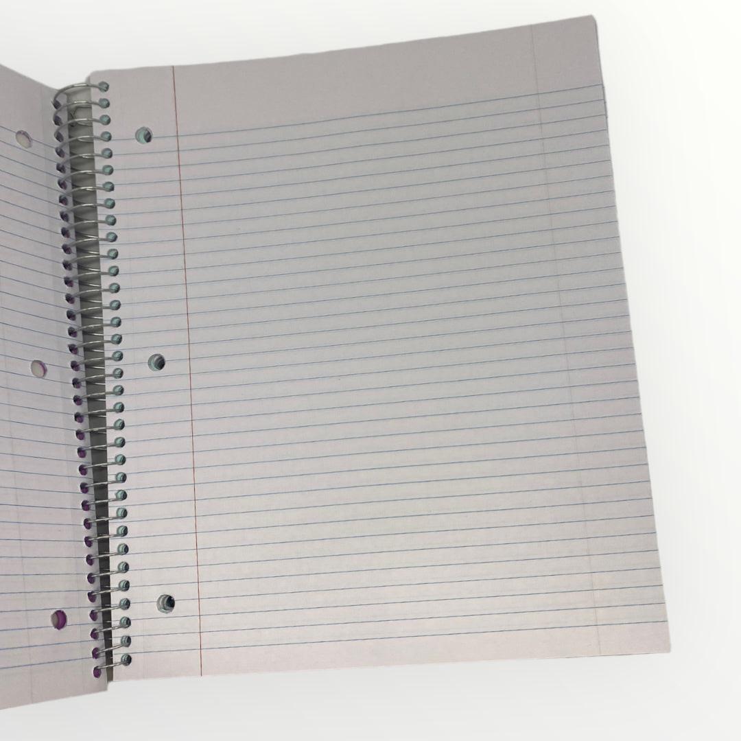 American Scholar - 5 Subject Notebook (200 Sheets College Ruled)
