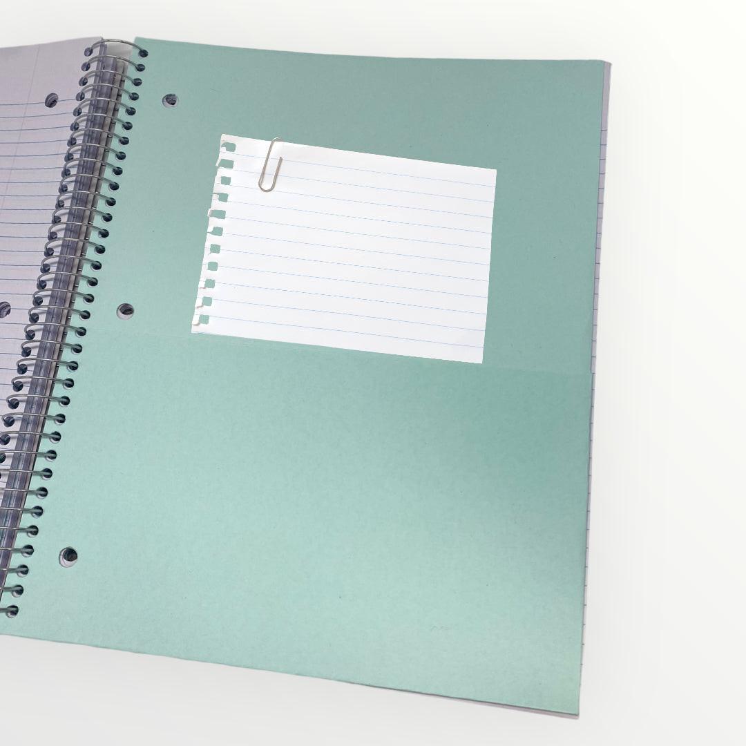 American Scholar - 5 Subject Notebook (200 Sheets College Ruled)