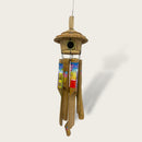 Puerto Rican Souvenirs - Bamboo Rattles with House (Wind Chimes)