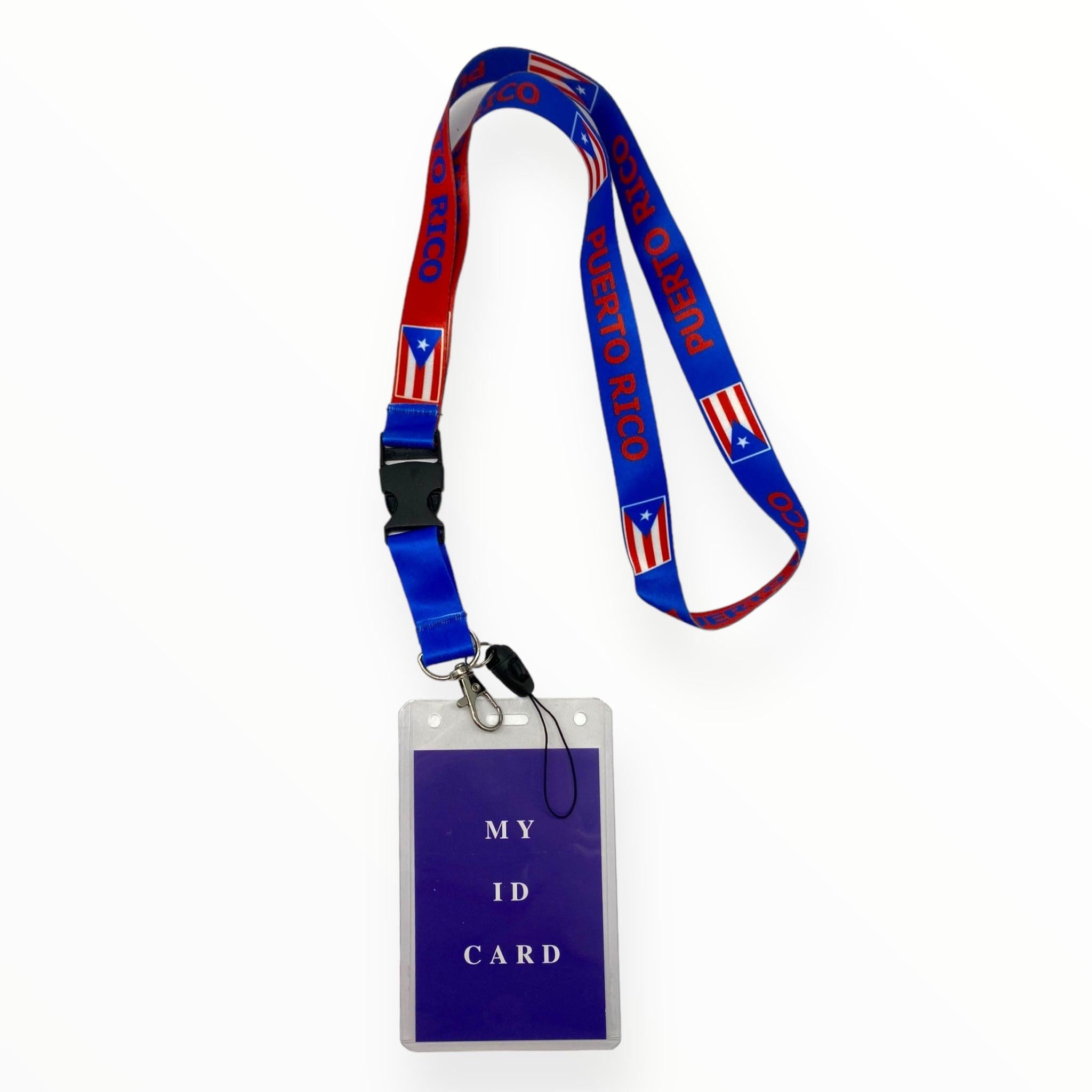 Souvenirs de Puerto Rico - Lanyard para ID