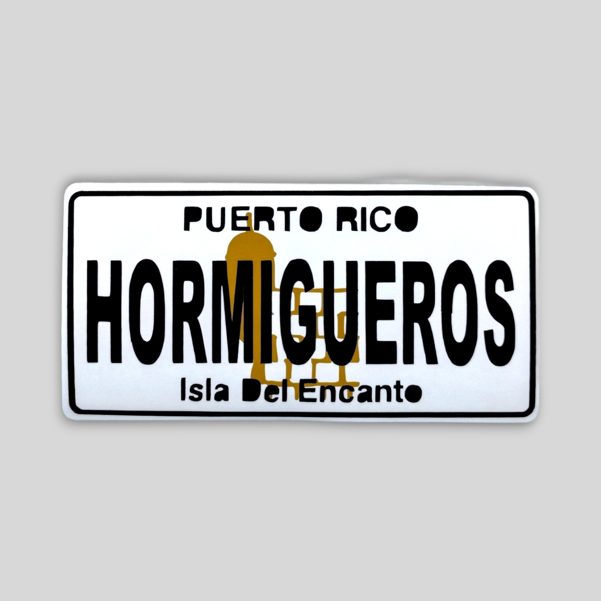 Souvenirs de Puerto Rico - Stickers (Pueblos de Puerto Rico) *NO INCLUYE EL VASO*