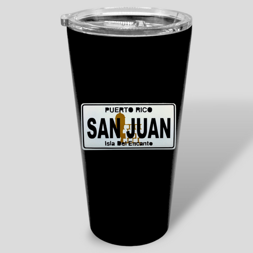 Puerto Rico Souvenirs - Stickers (Puerto Rican Towns) *GLASS NOT INCLUDED*