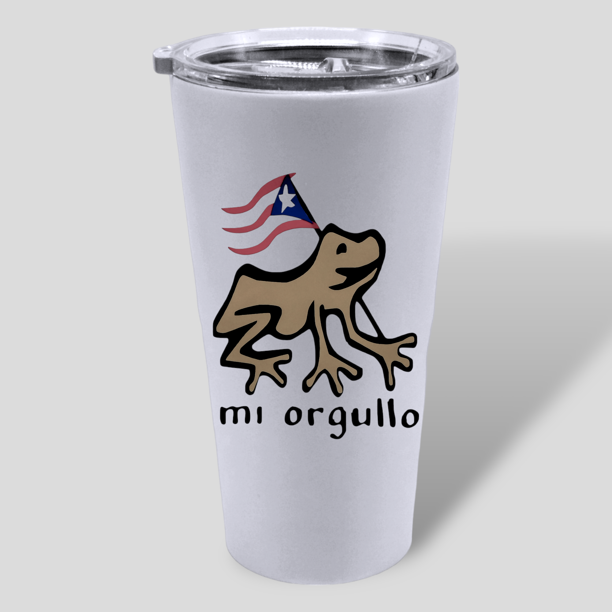 Souvenirs de Puerto Rico - Stickers (Orgullo Boricua) *NO INCLUYE EL VASO*