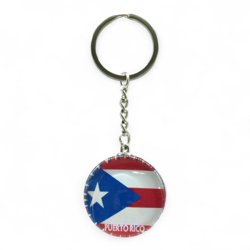 Souvenirs de Puerto Rico - Llaveros de Metal (Variedad de Estilos)