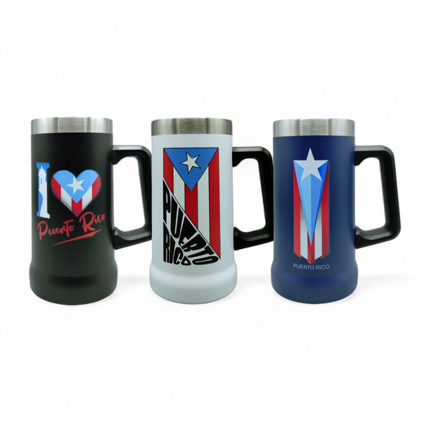 Souvenirs de Puerto Rico - Taza de Stainless Steel 24oz