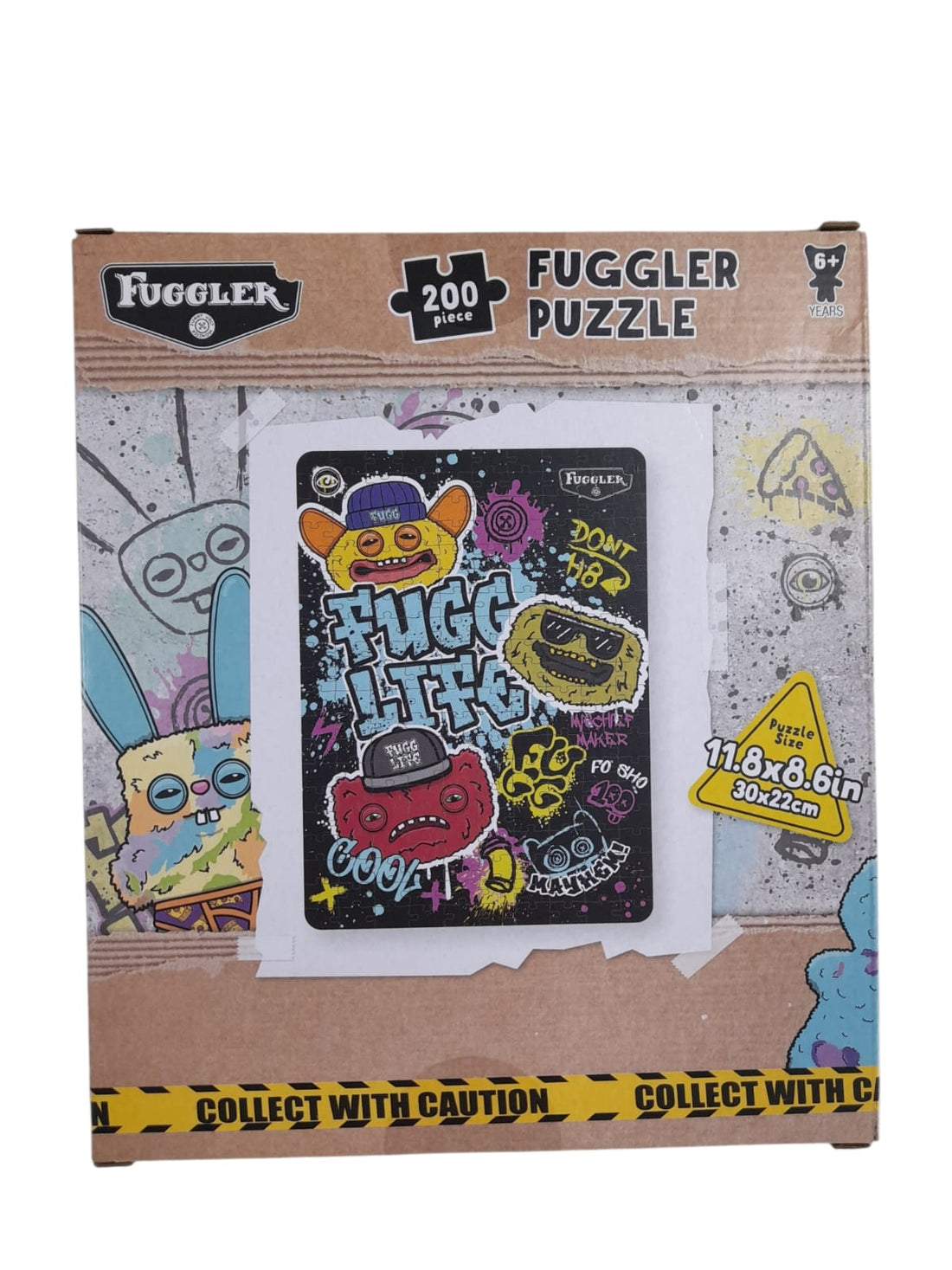 Rompecabezas Fuggler de 200 Piezas – 4 Diseños Coleccionables