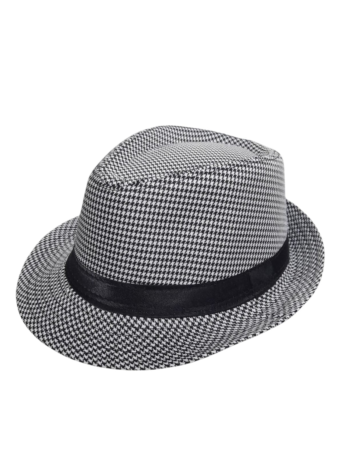 Fedora Clásica (Houndstooth Pattern)