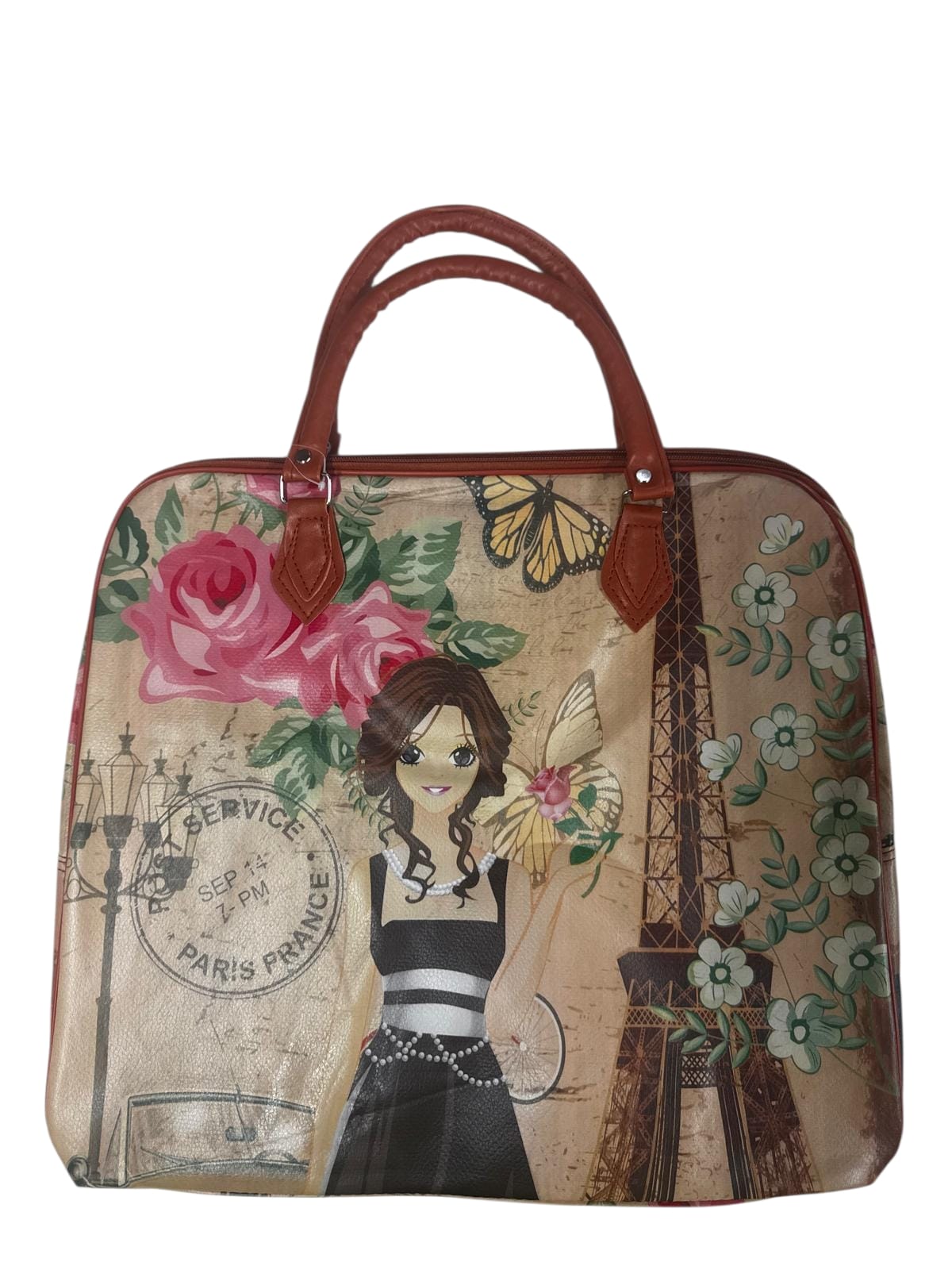 Bolso Grande con Diseño de Muñecas "Fashion"