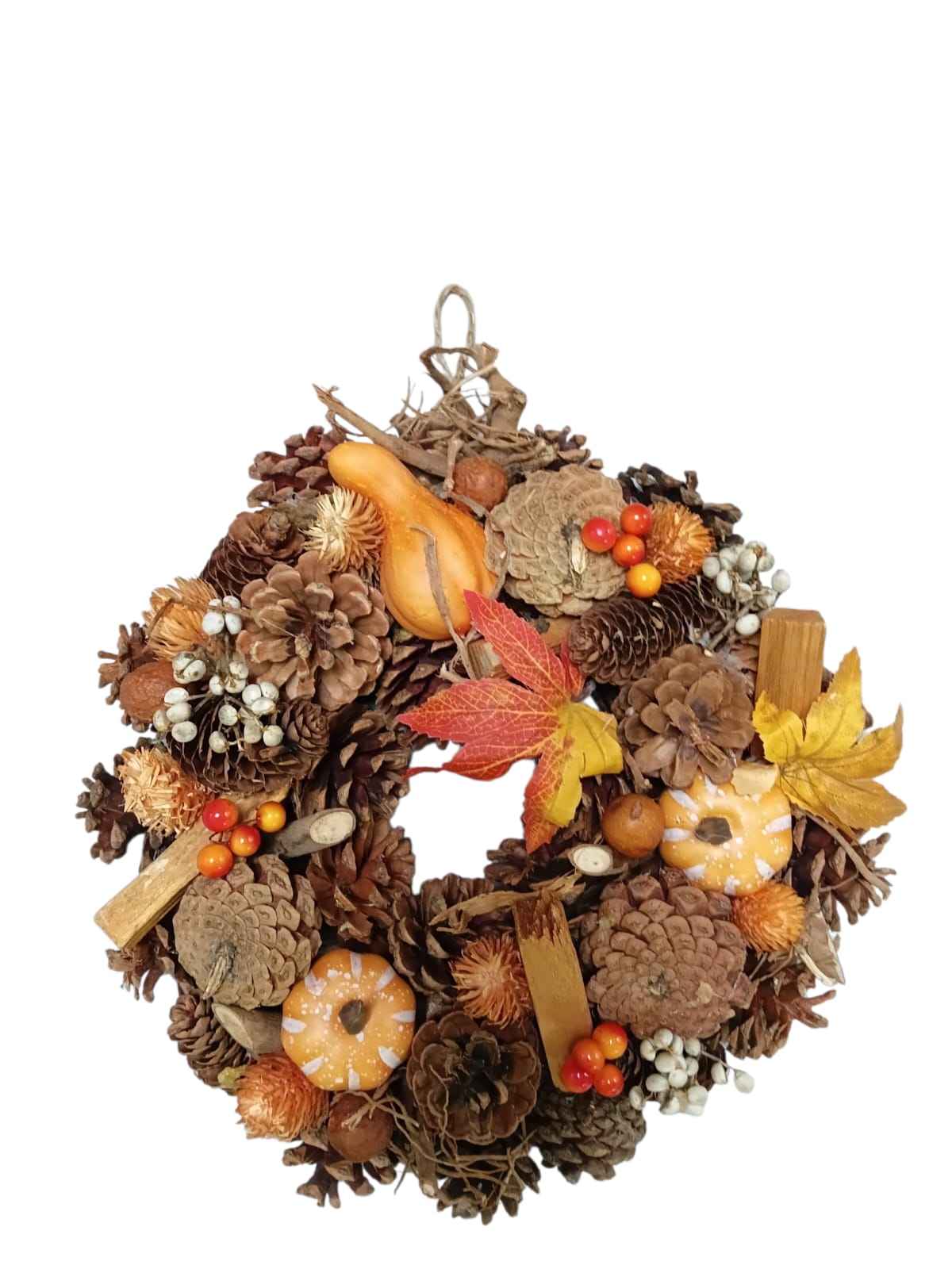Otoño - Harvest Wreath (Corona Otoñal Colgante)
