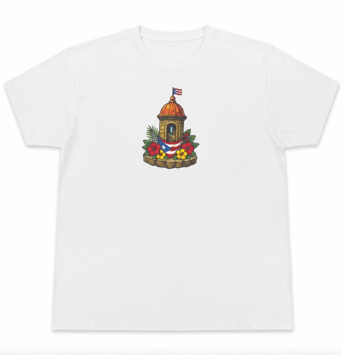 Souvenir de Puerto Rico | T-Shirts Estilos Boricua Life, Garita y Cámara