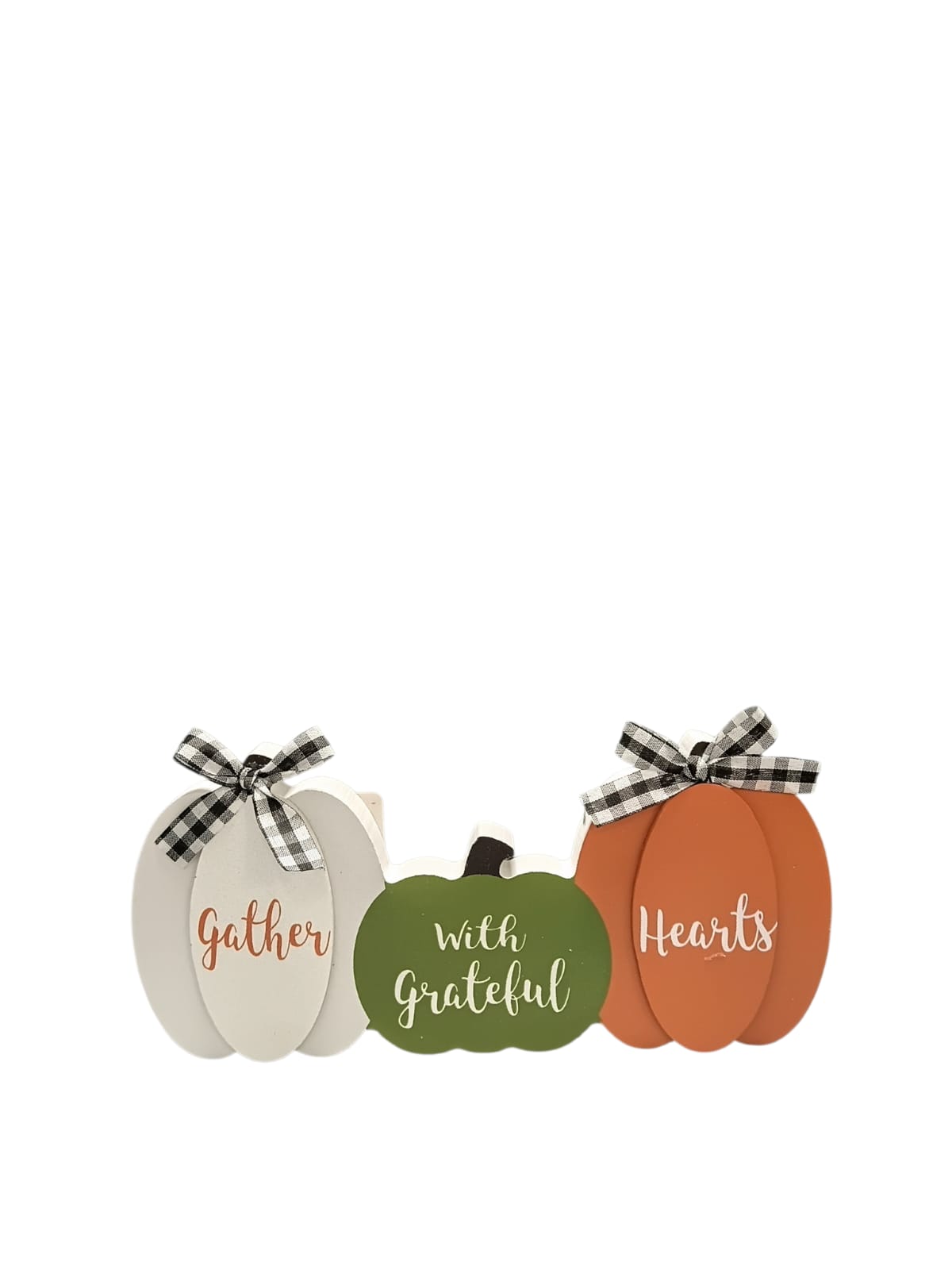 Otoño - Fall Pumpkin Trio | Decoración de Madera