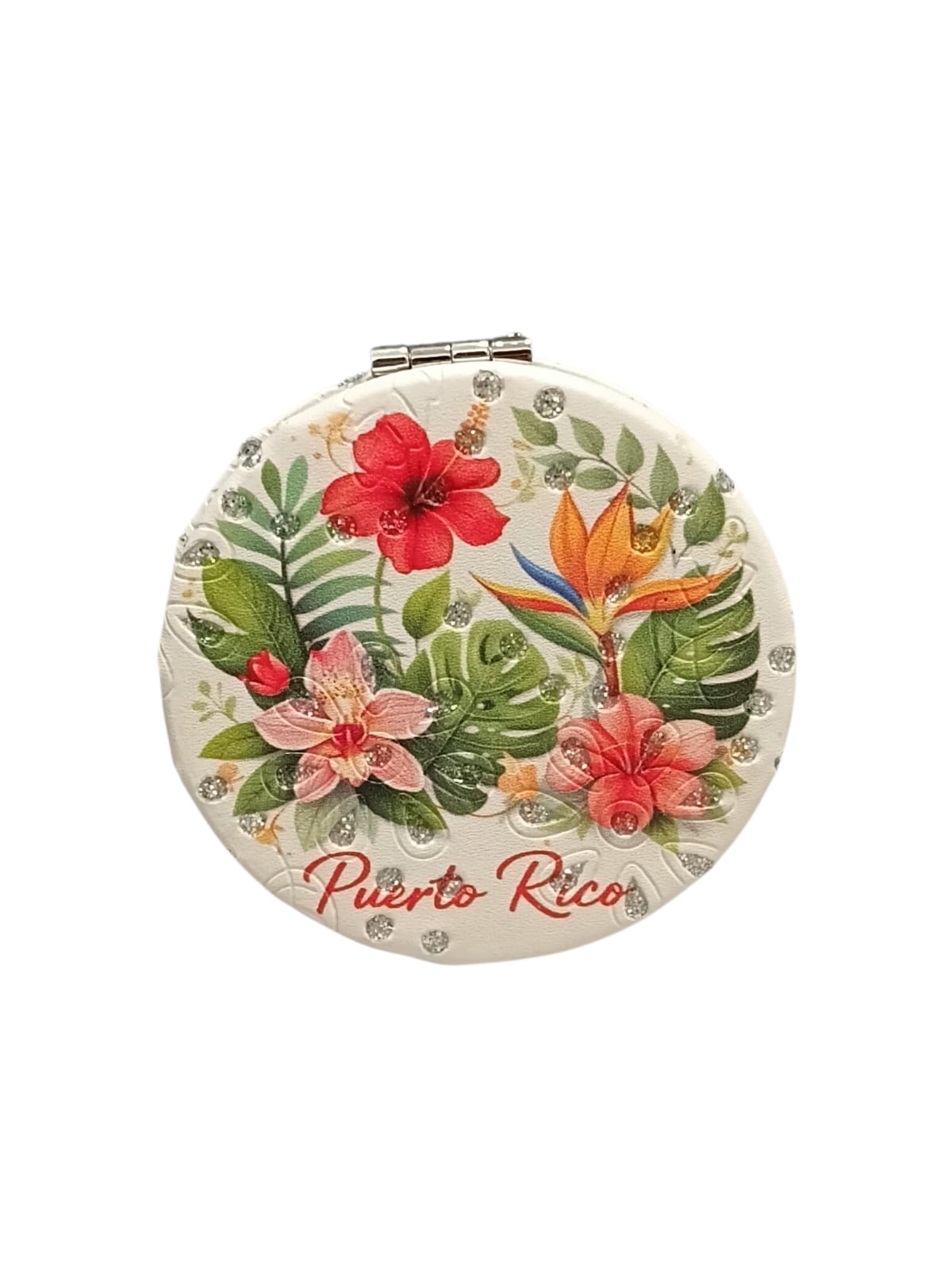 Souvenir - Round Pocket Mirror | Puerto Rico
