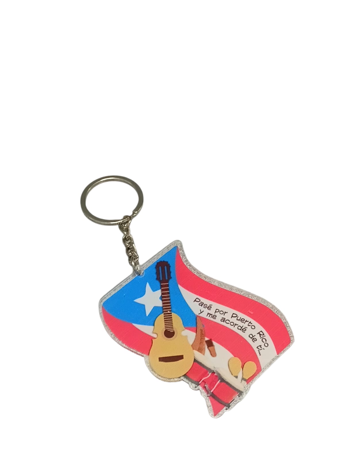Souvenir - Llaveros con Motivo de Puerto Rico | 8 Estilos