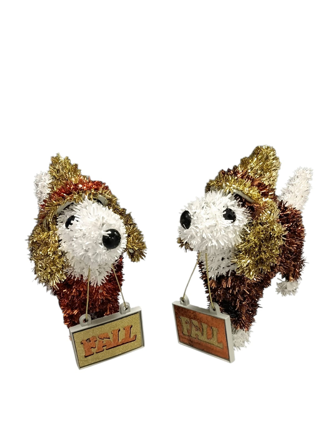 Otoño - 3D Tinsel Dog Décor