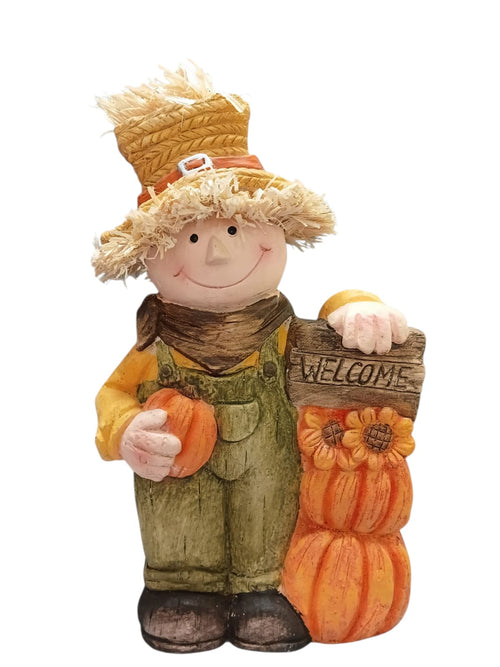 Otoño | Figura en Cerámica de Espantapájaro *SOLO RECOGIDO EN TIENDA*